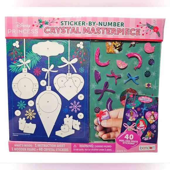 Disney Princess Crystal Sticker-By-Number Masterpiece - Picture 5 of 6